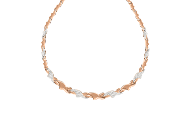 Колье из красного золота 585 пробы 