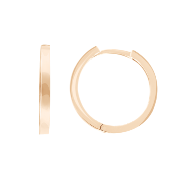 Ringohrringe aus Rotgold 585° 