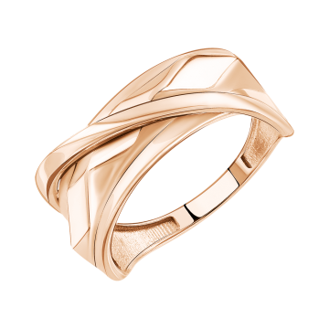 Rotgold 585° Damenring 