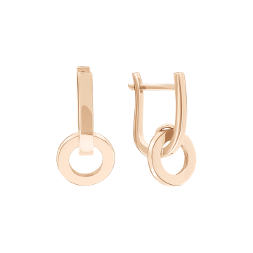 Ohrringe aus Rotgold 585° 