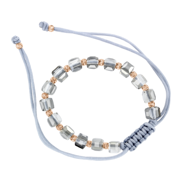 Armband mit Rotgold Kugeln 