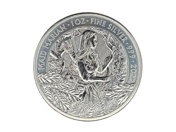 Silver Coin 'Maid Marian' 