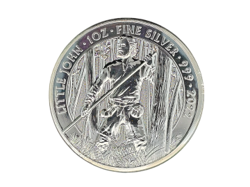 Silver Coin 1 Ounce 2022 – Little John and Elizabeth II 