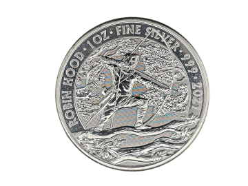 Silver Coin 1 Ounce 2021 – Robin Hood and Elizabeth II 