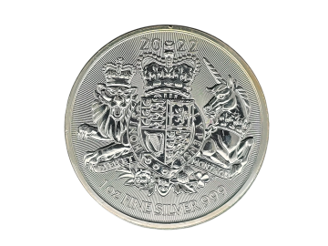 Silver Coin "Royal Coat of Arms" — Symbol of the United Kingdom and Era of Majesty 