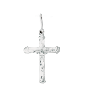 Подвеска крестик серебряный 925 пробы 