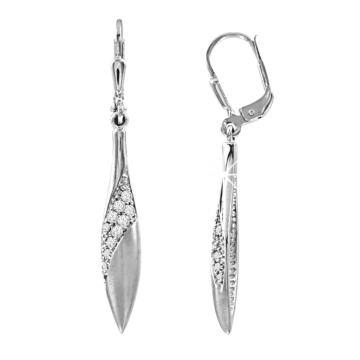 Ohrringe aus 925er Sterling Silber mit Zirkonia 