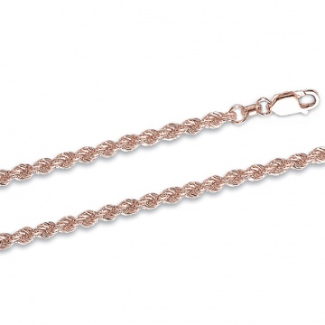 Kette/ Armband Armband aus Silber 925°  Rotgold vergoldet 