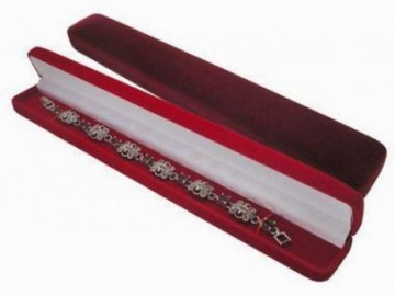 Schmuck Etui, Geschenkkästchen Dunkelrot