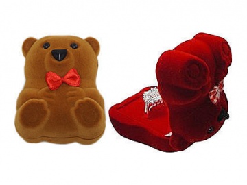 Schmuck Etui, Geschenkkästchen Himbeeren