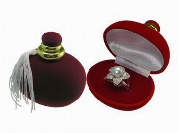 Schmuck Etui, Geschenkkästchen Blau