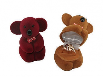 Schmuck Etui, Geschenkkästchen Braun