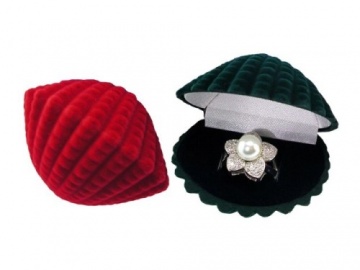 Schmuck Etui, Geschenkkästchen Bordeaux Rot