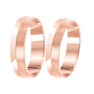 Trauring aus Rotgold 585° 