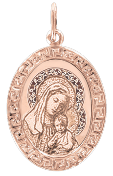 Anhänger Ikone aus Rotgold 585° 