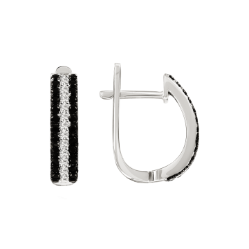 Ohrringe aus 925er Sterling Silber mit Zirkonia 