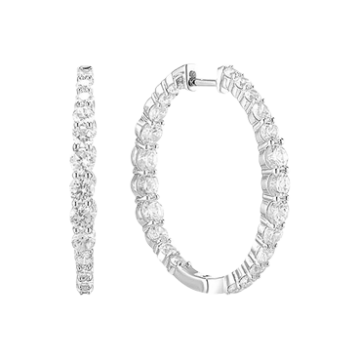 Ohrringe aus 925er Sterling Silber mit Zirkonia 