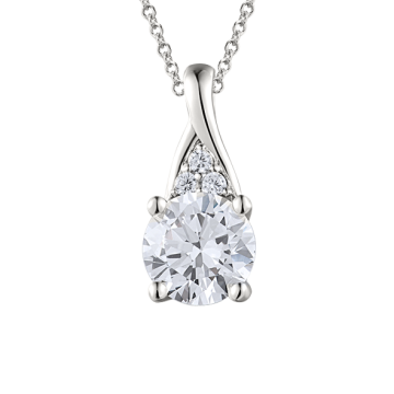 Anhänger 925er Sterling Silber mit Zirkonia 