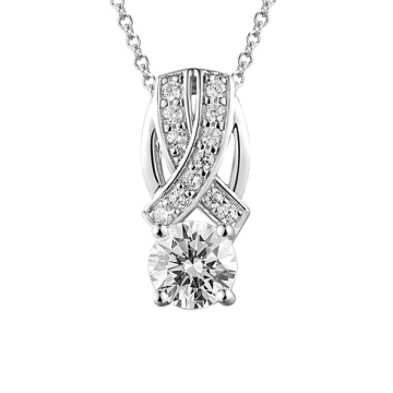 Anhänger 925er Sterling Silber mit Zirkonia 