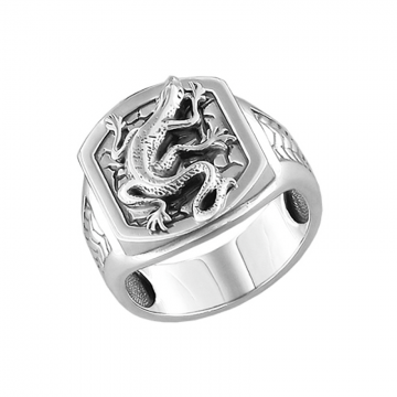 Herrenring - 925er Sterling Silber 