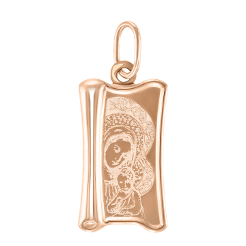 Anhänger Ikone aus Rotgold 585° 