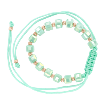 Armband mit Rotgold Kugeln 