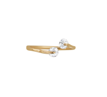 Modeschmuck Damenring  17,5 mm 