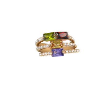 Modeschmuck Damenring  17,0 mm 