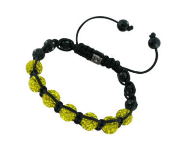 Shamballa Armband mit Zirkonia 