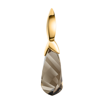 Anhänger aus Gelbgold 585 Mit edlem Rauchquarz 