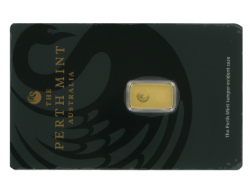 Золотой слиток 1g 