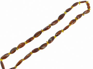 Бусы из янтаря лечебные 52 cm