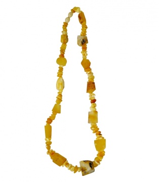 Echte Bernsteinketten "Magische Kristalle" 51 cm