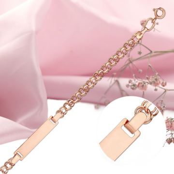 Kinder Armband aus Rotgold 585° 