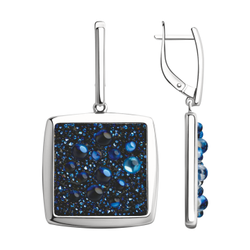 Ohrhänger aus 925er Sterling Silber mit Swarovski Zirkonia 