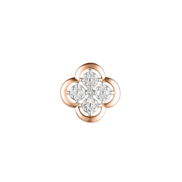 Anhänger aus Rotgold 585° mit Brillanten 