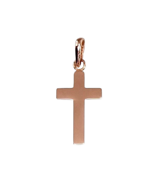 Kreuzanhänger aus Rotgold 585° 