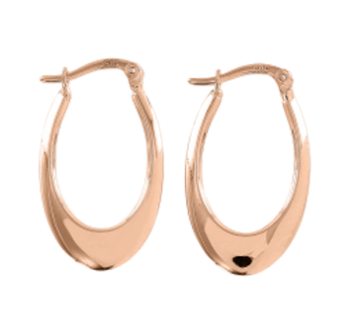 Серьги из красного золота 585 пробы 