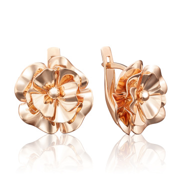 Ohrringe aus Rotgold 585° 