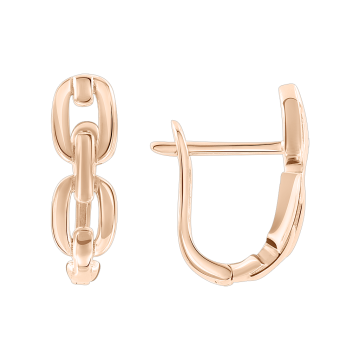 Ohrringe aus Rotgold 585° 