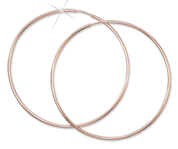 Creolen aus Rotgold 585° 