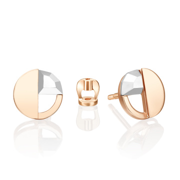 Ohrstecker aus Rotgold 585° 