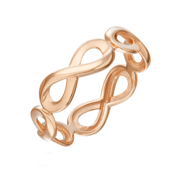 Rotgold 585° Damenring 