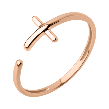 Rotgold 585° Damenring 