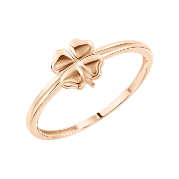 Rotgold 585° Damenring 