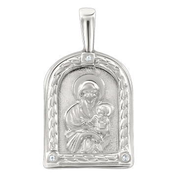 Anhänger 925er Sterling Silber mit Zirkonia 