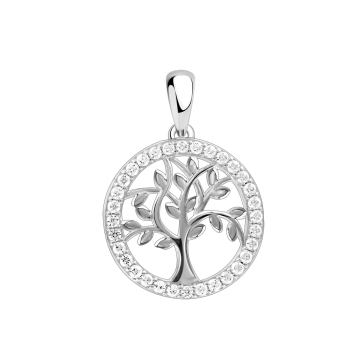 Sterling Silber Anhänger 925er mit Zirkonia 