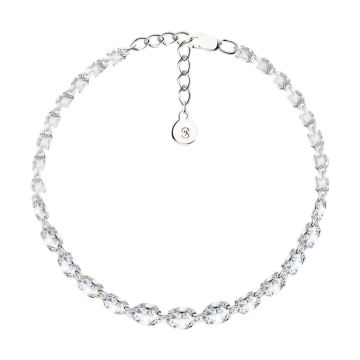 Armband aus 925er Sterling Silber mit Zirkonia 