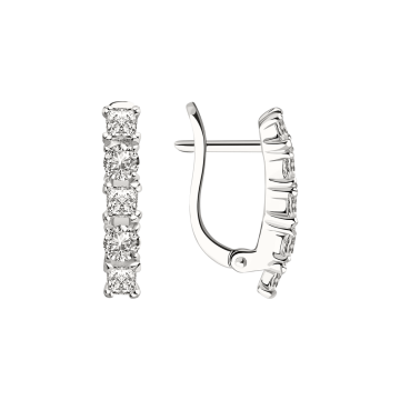 Ohrringe aus 925er Sterling Silber mit Zirkonia 