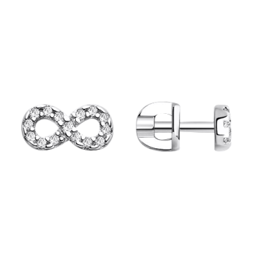 Ohrstecker aus Silber 925° mit Zirkonia 